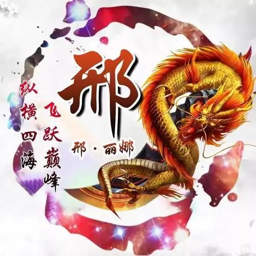 霸气神龙主题头像一共12张快来找找你的姓氏