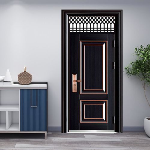 带气窗防盗门加高门带亮子农村大门入户门家用进户门通风出租房门