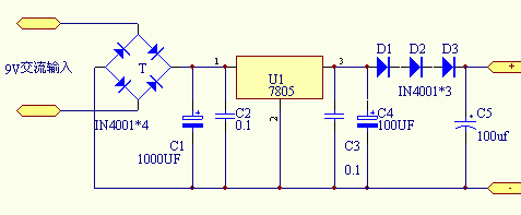 3v集成稳压电源