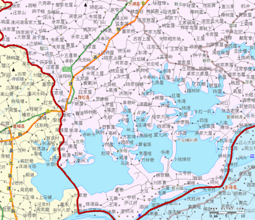 宿松县交通地图全图,宿松县交通地图高清版下载 - 8264户外8264.com