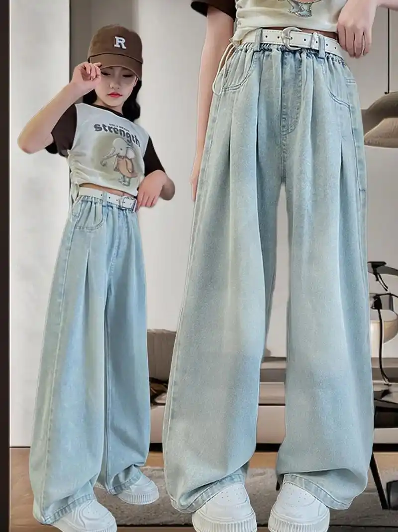 夏季的女童薄款裤子简直太好看啦!