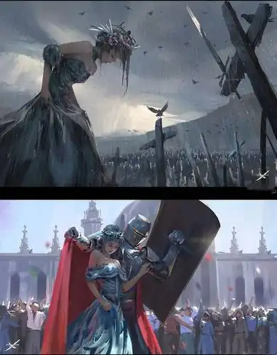 骑士与公主!保护公主的永远是骑士,而公主永远是王子的