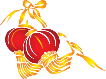 新年快乐图标图片-2021红色喜庆新年快乐图标logo设计素材_懒人图库