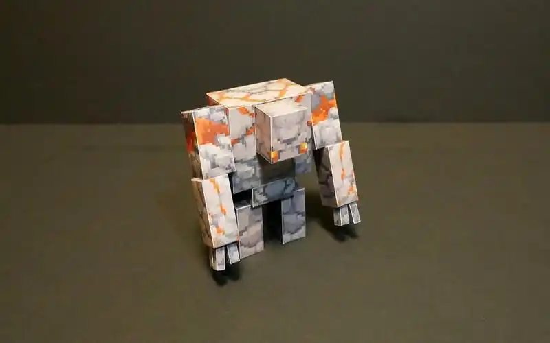 [纸制] 红石傀儡 我的世界地下城