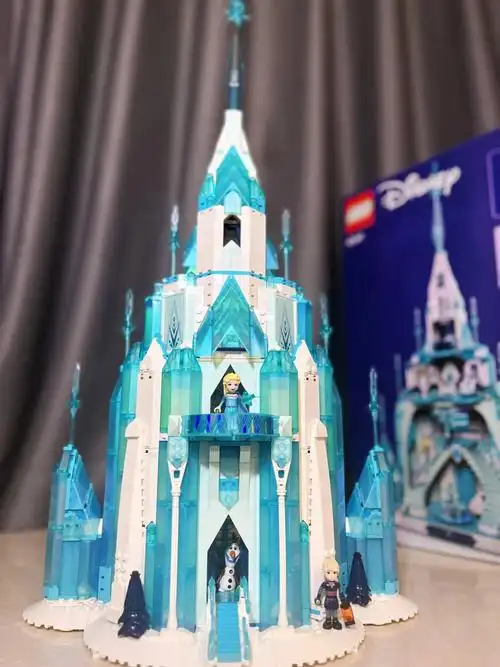 冰雪奇缘城堡乐高