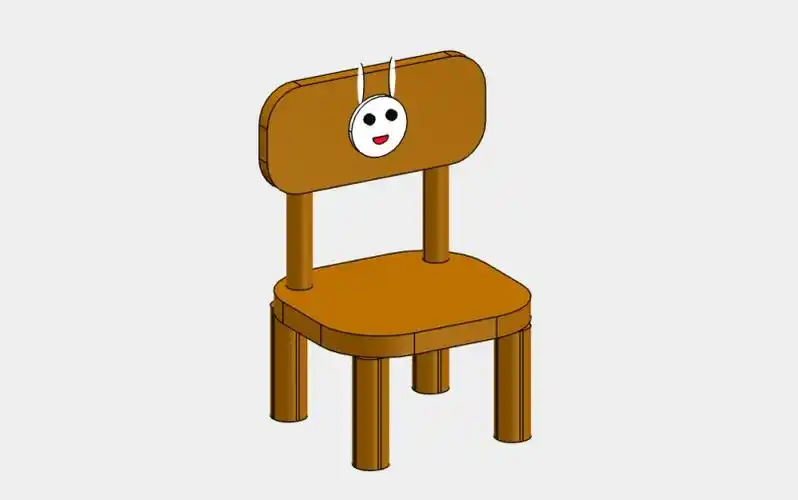 卡通凳子