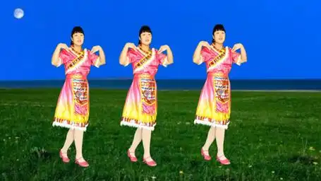 32步广场舞《我的大草原》乌兰图雅演唱,独特的嗓音,沁人心脾