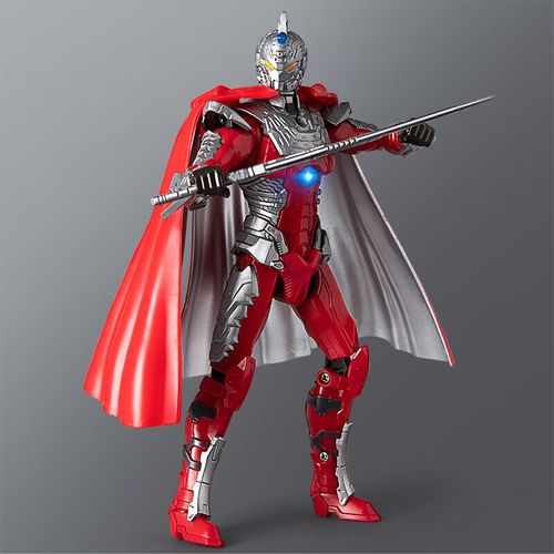 奥特曼玩具正版授权赛文多关节可动带披风模型儿童圣诞节玩具礼物