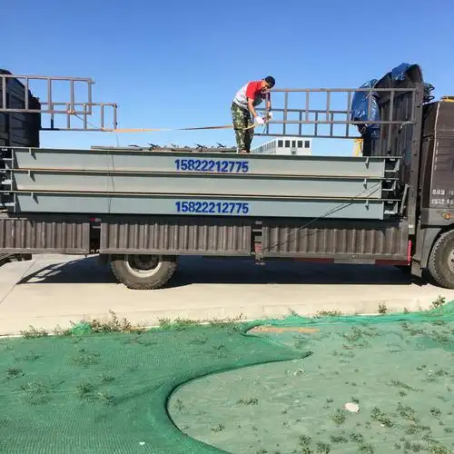 天津地磅|150吨地磅|物联网汽车衡|建筑工地称重地磅秤