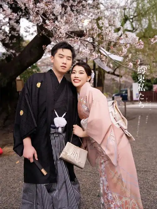 日本旅拍婚纱照和服美到爆