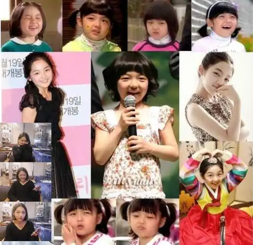 徐信爱现状现在照片 被网友痛批长大变惨变丑了