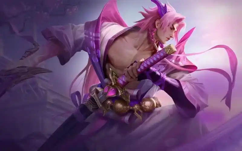 【英雄联盟动态原画/壁纸】灵魂莲华-悦动双刃-永恩