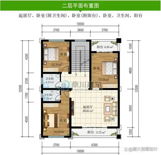 8款开间10米的别墅造价经济实用布局适合农村的实惠户型