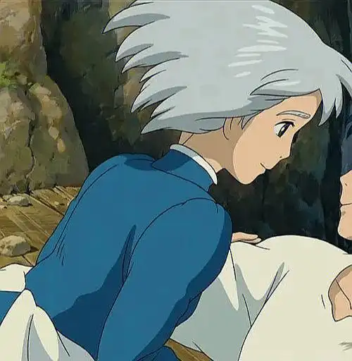 哈尔的移动城堡  #情侣头像有没有喜欢苏菲和哈尔的?