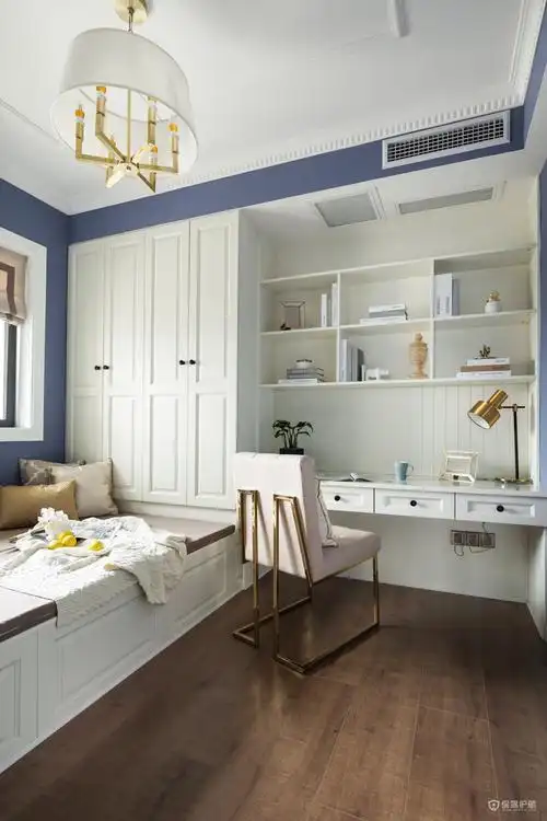 书房榻榻米装修效果图,书房卧室一体化设计怎么做?