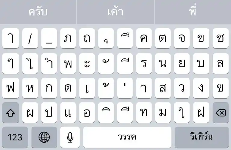 泰语里面字母上的小圆圈是什么?