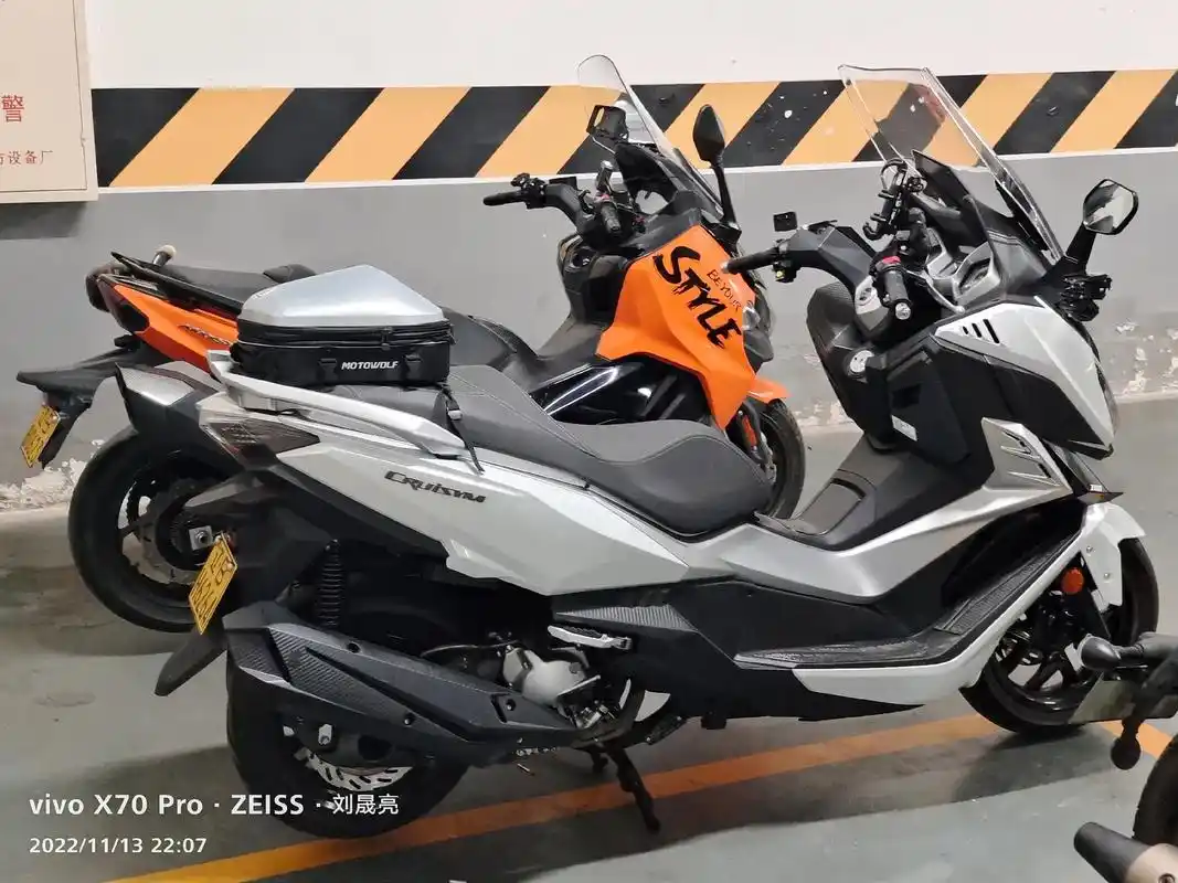 三阳tl500/2021,三阳巡弋300/2019,同框图片 - 抖音