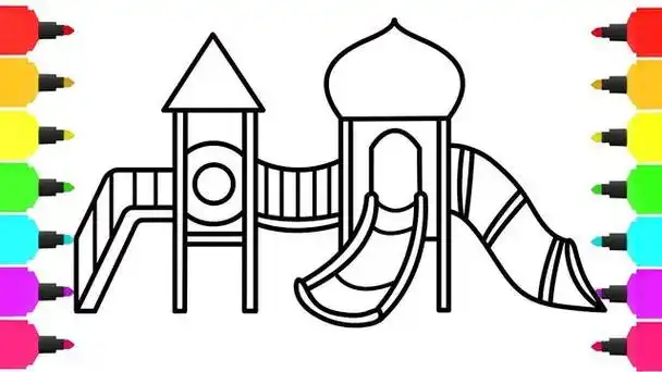 游乐场的简笔画游乐场的简笔画怎么画