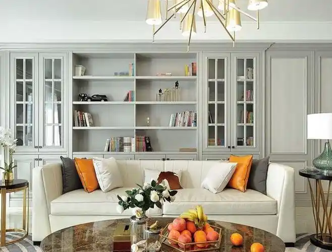 扔掉沙发背景越来越多的人选择在沙发后面做柜子实用还好看