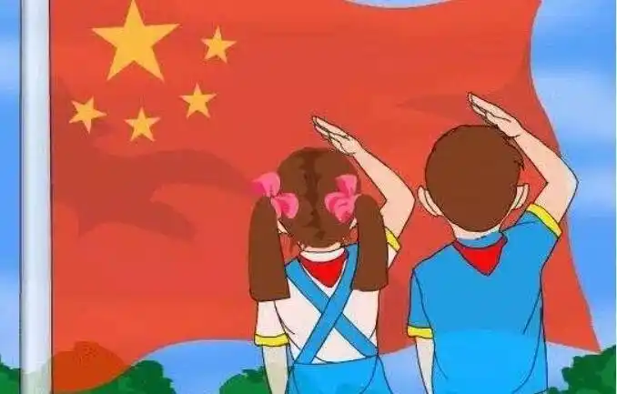 高新二小三年级(3)班微笑中队开学第六周升旗仪式篇----国旗飘扬驻我