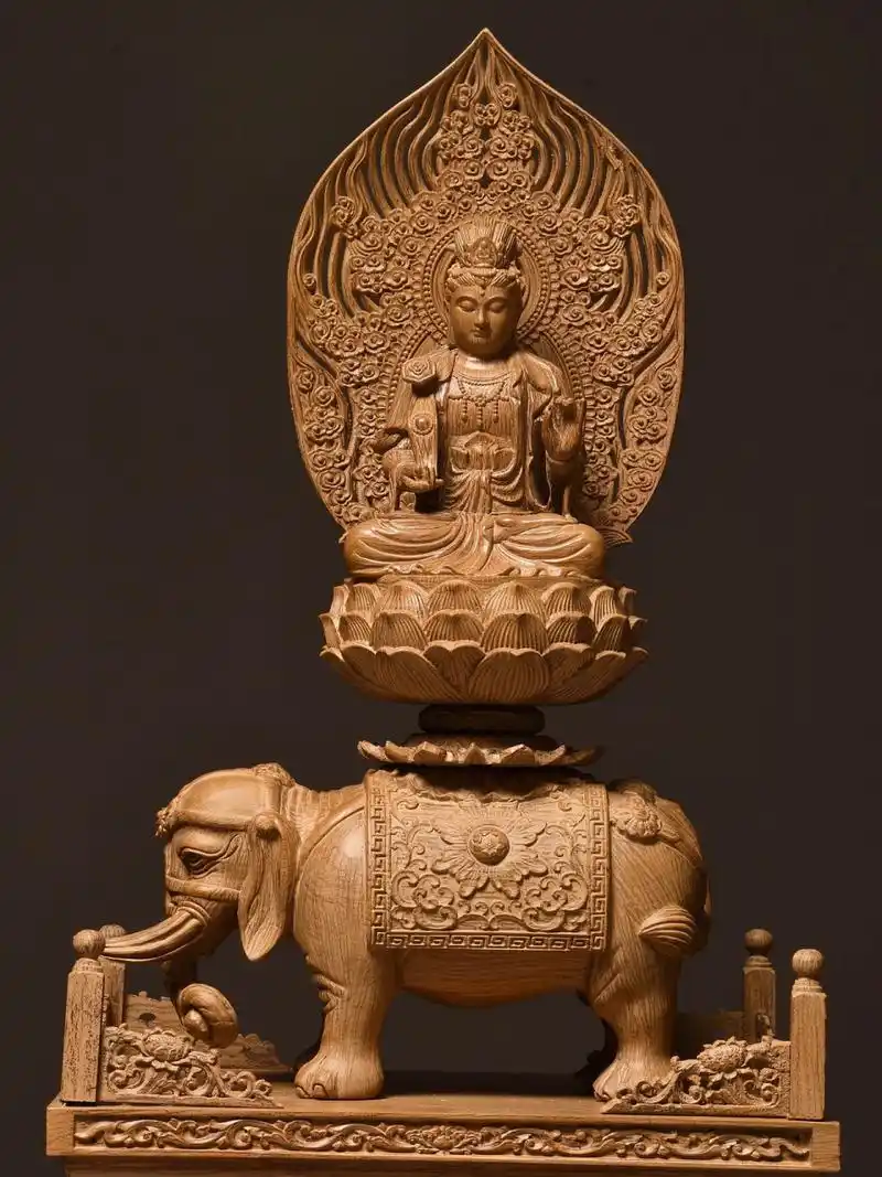 "普 贤 菩 萨" 沉香精品典藏【普贤菩萨】收藏级 【规格】高48cm 长28