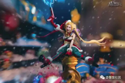 喵萤专场英雄联盟冰雪节限定金克丝