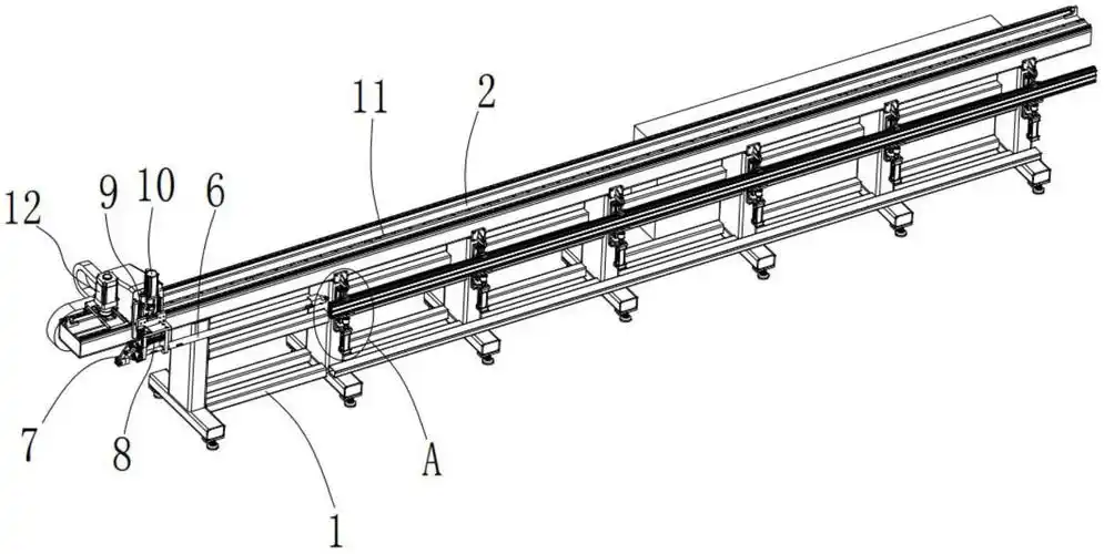 一种铝型材直线往复送料机构-爱企查