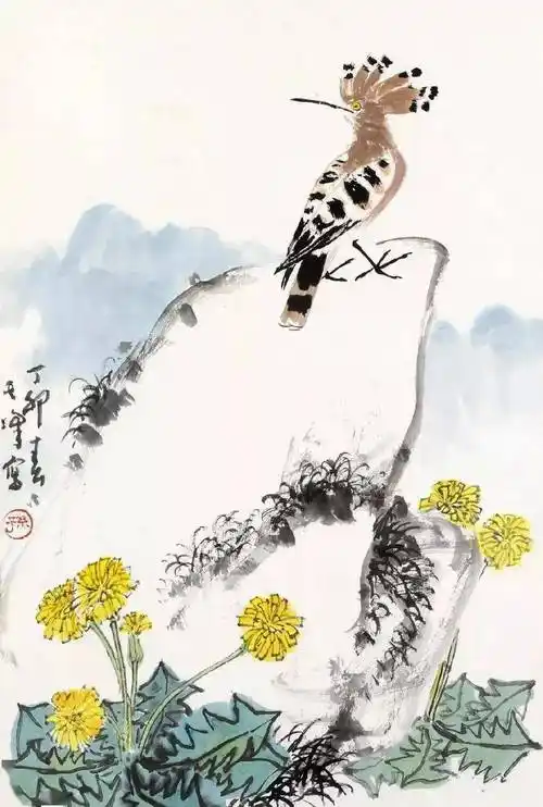 作为一种吉祥纹饰,戴胜鸟纹也经常出现在各种器物中.