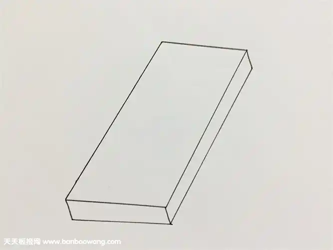 铅笔盒简笔画步骤