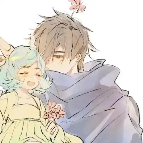 蔡文姬和澜的情侣头像分享-超级好看蔡文姬和澜的情头高清无水印分享