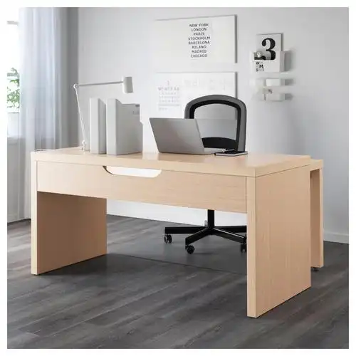 简约现代经济型单人办公桌子商业家具办公室大班台老板桌主管桌子