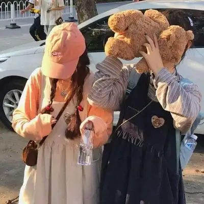 林鲸落优质真人闺蜜女生头像