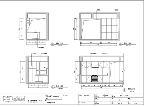地坪饰面图,隔墙尺寸图,天花灯具定位图,索引图,开关点位图);立面图