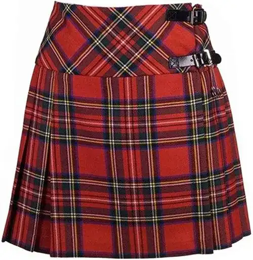 the scotland kilt company 女士格子苏格兰迷你比利短裙摩登裙