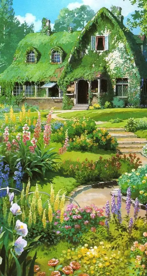 场景宫崎骏插画壁纸