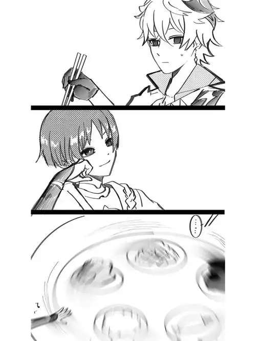 别人夹菜我转桌