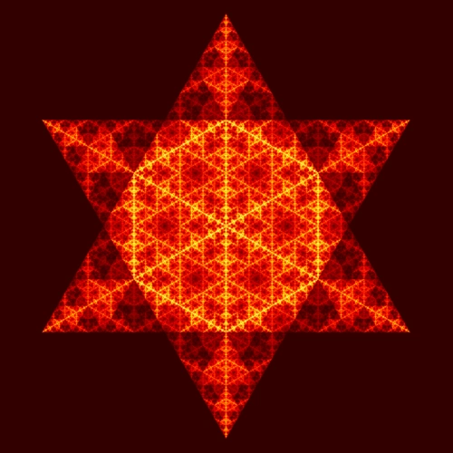 自然的密码---36幅由算法生成的六芒星图像 - 叶飞影 - 博客园