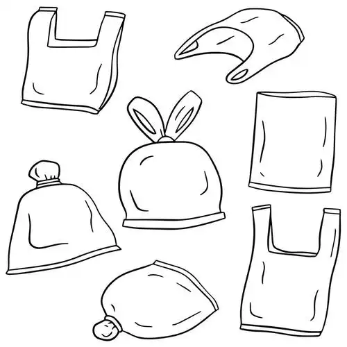 空白包装袋图片