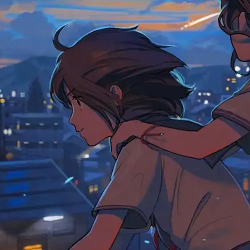 情头两个女孩子的爱情