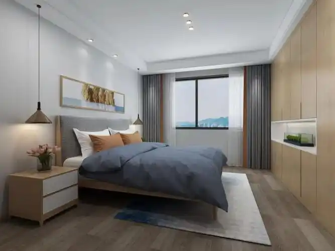 治愈暖色系有温度的卧室装修给你舒适的休息环境