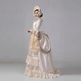 欧式宫廷裙英式中世纪贵族复古巴洛克风公主古典洋装话剧影楼写真