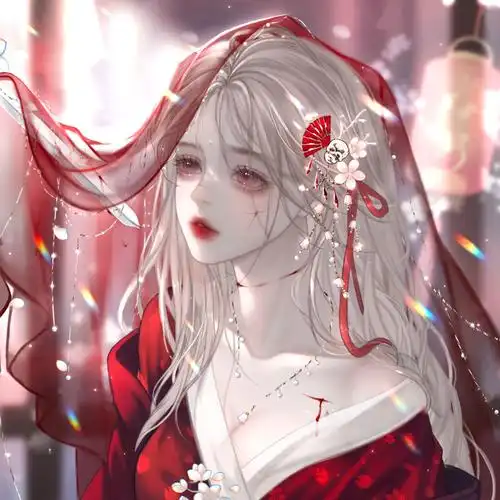 时光将岁月阻隔,能留下的都是最爱 古风女生头像