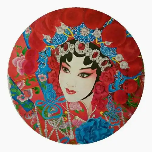 京剧人物_涂鸦王国 原创绘画平台 www.poocg.com