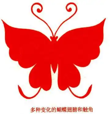 一只蝴蝶剪纸 手工剪纸图片大全简单-蒲城教育文学网