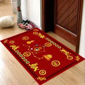 北斗七星九运风水地毯八卦太极五帝钱转运开运进门入户入门垫地垫