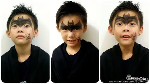 【j·原创】2017节日妆容‖儿童彩绘(男孩篇)