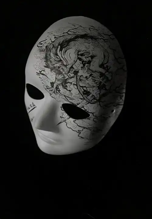 手绘面具