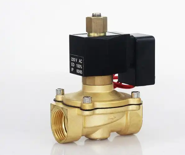 徽正电控阀门2w-250-25k全铜常开水阀电磁阀气阀dn25 1寸 g1 220v