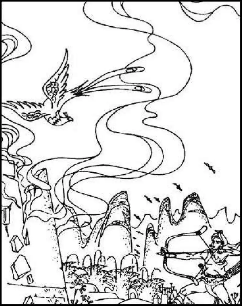 连环画《甘工鸟》-海南民间传说故事(下)