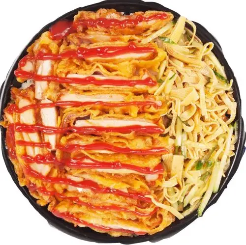 xc烤肉拌饭脆皮鸡饭正式营业啦